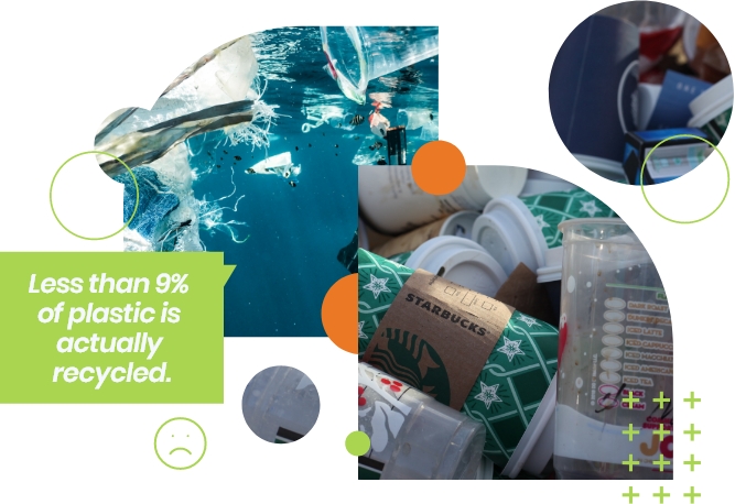 Plastic is not recycled